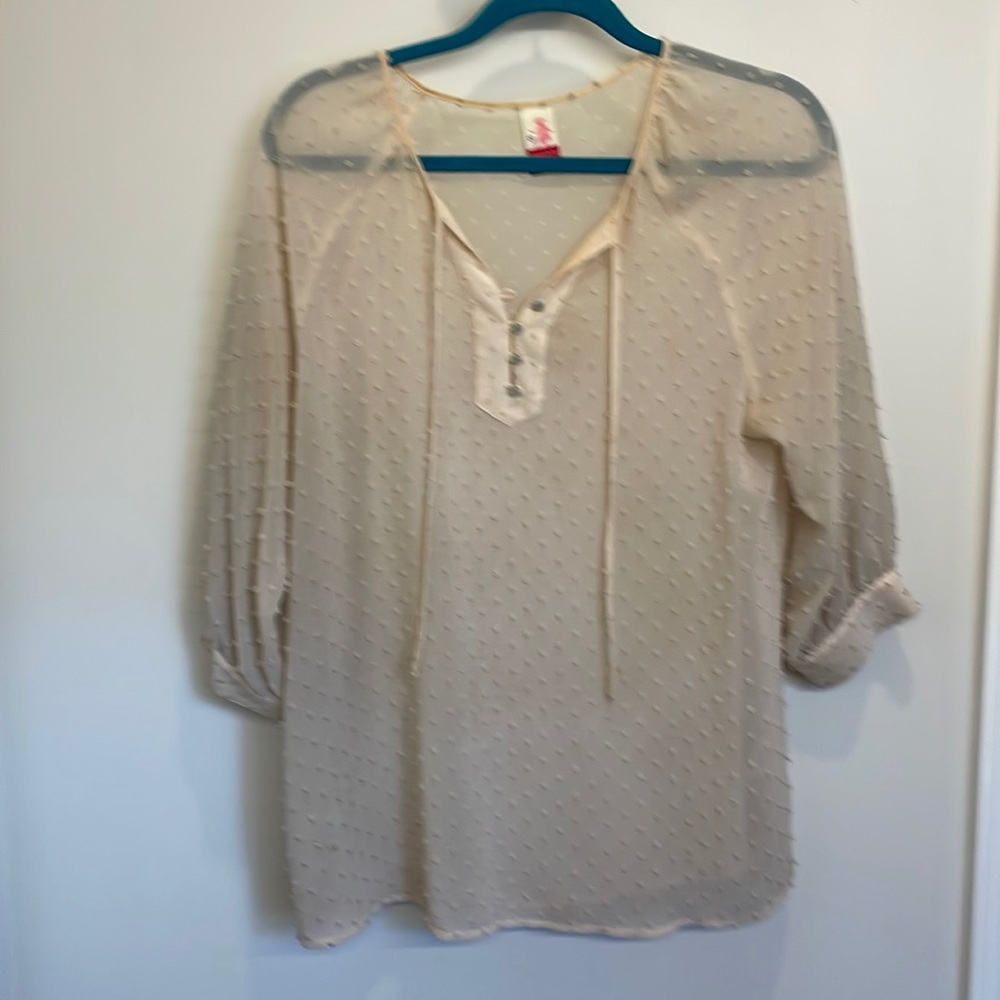 Women’s Matilda Jane blush sheer top